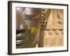 Detail of Buddha Statue, Wat Sa Si, Vientiane, Laos-Michele Falzone-Framed Photographic Print