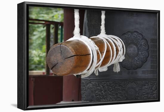 Detail of Buddhist bell, Seoul, South Korea-Godong-Framed Photographic Print