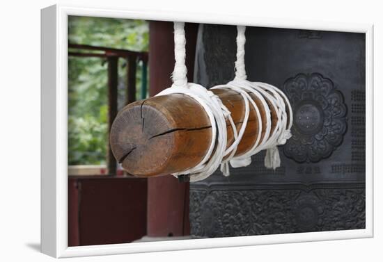 Detail of Buddhist bell, Seoul, South Korea-Godong-Framed Photographic Print