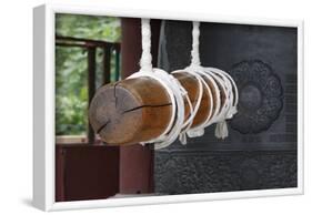 Detail of Buddhist bell, Seoul, South Korea-Godong-Framed Photographic Print