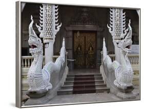 Detail of Buddhist Temple, Lampang, Thailand, Southeast Asia, Asia-Jochen Schlenker-Framed Photographic Print