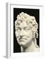 Detail of Bust of Joachim Murat, 1813 Carrara marble-Antonio Canova-Framed Giclee Print