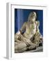 Detail of Bust of Marble Statue of Oceanus from Gymnasium of Vedio, Ephesus, Turkey-null-Framed Giclee Print