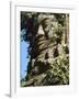 Detail of Carved Faces at Baray Temple, Angkor Wat, Cambodia-Mark Hannaford-Framed Photographic Print