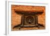 Detail of Carved Peacock Window in Bhaktapur, Nepal-MartinM303-Framed Photographic Print