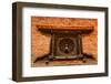 Detail of Carved Peacock Window in Bhaktapur, Nepal-MartinM303-Framed Photographic Print