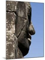 Detail of Carving, Angkor Wat Archaeological Park, Siem Reap, Cambodia, Indochina, Southeast Asia-Julio Etchart-Mounted Photographic Print