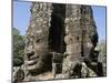 Detail of Carving, Angkor Wat Archaeological Park, Siem Reap, Cambodia, Indochina, Southeast Asia-Julio Etchart-Mounted Photographic Print