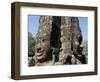 Detail of Carving, Angkor Wat Archaeological Park, Siem Reap, Cambodia, Indochina, Southeast Asia-Julio Etchart-Framed Photographic Print