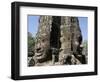 Detail of Carving, Angkor Wat Archaeological Park, Siem Reap, Cambodia, Indochina, Southeast Asia-Julio Etchart-Framed Photographic Print