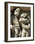 Detail of Carving of a Couple on the Parsvanatha Temple, Khajuraho, India-Adam Woolfitt-Framed Photographic Print