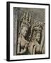 Detail of Carvings, Angkor Wat Archaeological Park, Siem Reap, Cambodia, Indochina, Southeast Asia-Julio Etchart-Framed Photographic Print