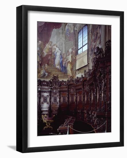 Detail of Chancel of Sanctuary of Incoronata, Lodi-Giovanni Di Domenico Battagio-Framed Giclee Print