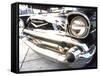 Detail of Classic Car, 57 Chevy-Bill Bachmann-Framed Stretched Canvas