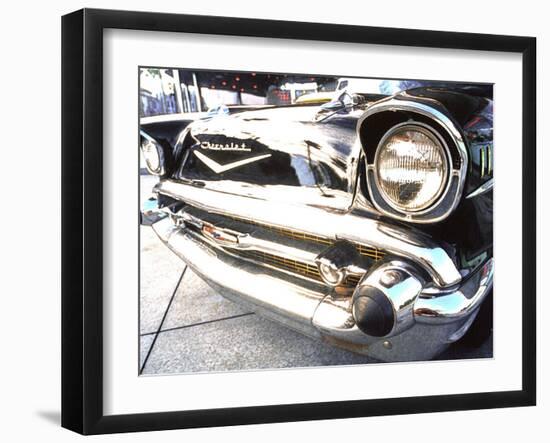 Detail of Classic Car, 57 Chevy-Bill Bachmann-Framed Premium Photographic Print