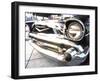 Detail of Classic Car, 57 Chevy-Bill Bachmann-Framed Premium Photographic Print