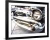 Detail of Classic Car, 57 Chevy-Bill Bachmann-Framed Photographic Print