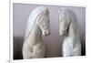 Detail of Classical Greek Marble Horses-Chris Hellier-Framed Photographic Print