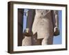 Detail of Colossal Statue of Pharaoh with Cartouche of Court of Ramses II-null-Framed Giclee Print