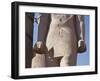 Detail of Colossal Statue of Pharaoh with Cartouche of Court of Ramses II-null-Framed Giclee Print