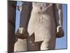 Detail of Colossal Statue of Pharaoh with Cartouche of Court of Ramses II-null-Mounted Giclee Print