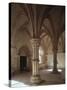 Detail of Columns and Cross Vaults, Interior of Abbey of Santa Maria De La Matina-null-Stretched Canvas