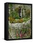 Detail of Cottage and Garden, Yorkshire, England, United Kingdom, Europe-Woolfitt Adam-Framed Stretched Canvas