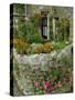 Detail of Cottage and Garden, Yorkshire, England, United Kingdom, Europe-Woolfitt Adam-Stretched Canvas