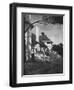 Detail of court side, Longwood Cricket Club, Chestnut Hill, Massachusetts, 1922-null-Framed Photographic Print