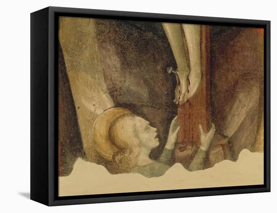 Detail of Crucifixion-Michelino Da Besozzo-Framed Stretched Canvas