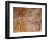 Detail of Cycladic Terracotta Relief of Perseus Killing Medusa-null-Framed Photographic Print