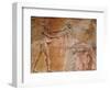 Detail of Cycladic Terracotta Relief of Perseus Killing Medusa-null-Framed Photographic Print