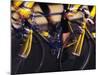 Detail of Cyclist Competing in Road Race-Paul Sutton-Mounted Photographic Print