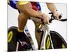 Detail of Cyclist Racing on the Velodrome Track, Athens, Greece-Paul Sutton-Mounted Photographic Print