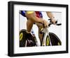 Detail of Cyclist Racing on the Velodrome Track, Athens, Greece-Paul Sutton-Framed Photographic Print