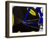 Detail of Cyclist Racing on the Velodrome Track, Athens, Greece-Paul Sutton-Framed Photographic Print