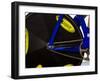 Detail of Cyclist Racing on the Velodrome Track, Athens, Greece-Paul Sutton-Framed Photographic Print