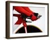 Detail of Cyclist Racing on the Velodrome Track, Athens, Greece-Paul Sutton-Framed Photographic Print