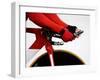 Detail of Cyclist Racing on the Velodrome Track, Athens, Greece-Paul Sutton-Framed Photographic Print