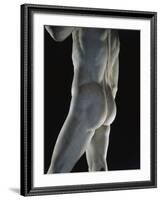 Detail of David by Michelangelo-null-Framed Photographic Print