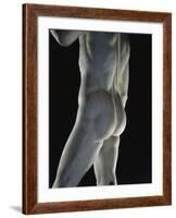 Detail of David by Michelangelo-null-Framed Photographic Print