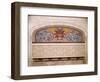 Detail of Decoration of Chateau De Roquetaillade, France-null-Framed Giclee Print