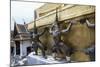 Detail of Decorations and of Statues of Royal Palace in Bangkok, Thailand, 18th-19th Century-null-Mounted Giclee Print