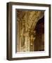 Detail of Decorations in Pope Pius VII Room, Palazzo Borea, Sanremo, Italy-null-Framed Giclee Print