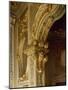 Detail of Decorations in Pope Pius VII Room, Palazzo Borea, Sanremo, Italy-null-Mounted Giclee Print