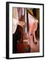 Detail of Double Bass Being Played by a Local Musician in Bar El Floridita-Lee Frost-Framed Photographic Print