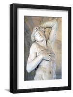 Detail of Dying Slave by Michelangelo Buonarroti-null-Framed Photographic Print