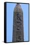 Detail of Egyptian obelisk. Artist: Unknown-Unknown-Framed Stretched Canvas