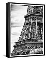Detail of Eiffel Tower - Paris - France-Philippe Hugonnard-Framed Stretched Canvas