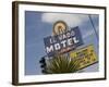 Detail of El Vado Motel Sign, Albuquerque, New Mexico, USA-Nancy & Steve Ross-Framed Photographic Print